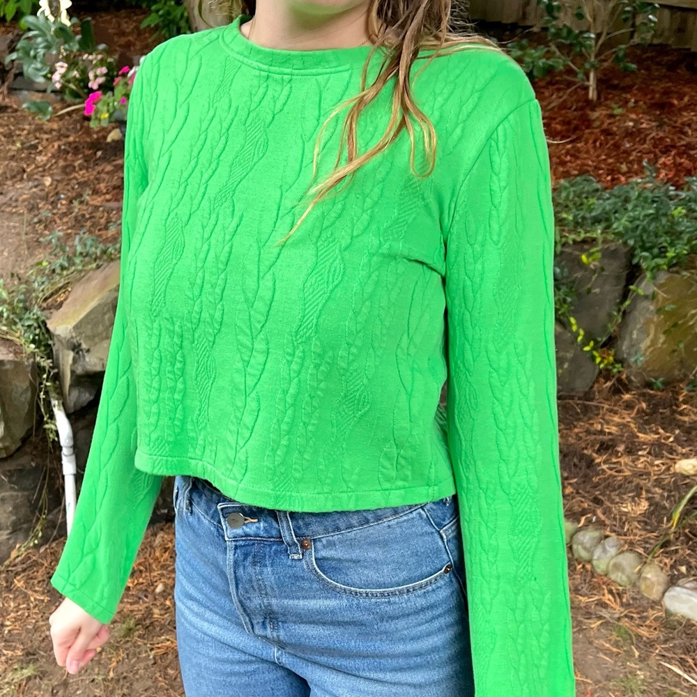 Zara crewneck sweater